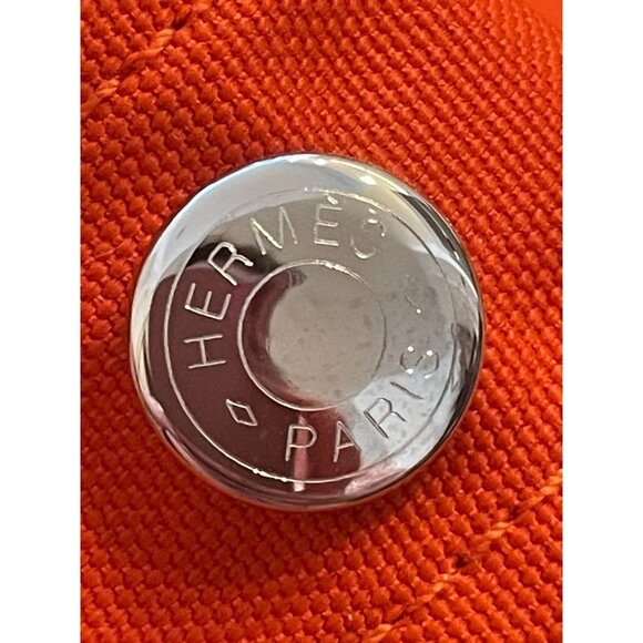 Hermès Tent Cavaletti Doghouse Sellier Paris Orange Canvas Foldable - Picture 10 of 14